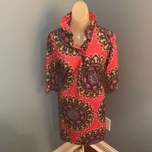 COPY - ☘️ 3/$30 Simply Southern High Collar Dress Size Medium EUC